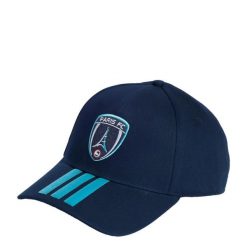 Czapka domowa Paris FC 26/27 Baseball. Niebieskie czapki damskie Adidas, bez wzorów, z bawełny, eleganckie. Za 119.00 zł.