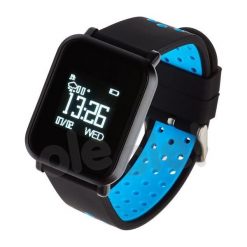 Garett Sport 17 (czarno-niebieski)- szybka wysyłka!. Czarne zegarki sportowe GARETT, bez wzorów. Za 259.00 zł.