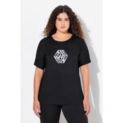 Damskie Koszulka funkcyjna Future okrągły dekolt rękaw 1/2. Czarne koszulki sportowe damskie Ulla Popken, plus size, bez wzorów, z elastanu, bez ramiączek. Za 195.99 zł.