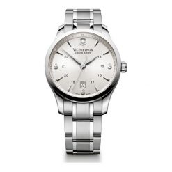 PROMOCJA ZEGAREK VICTORINOX SWISS ARMY 241476. Szare zegarki męskie VICTORINOX, bez wzorów, szklane. W wyprzedaży za 1,490.00 zł.