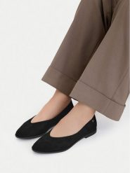 Lasocki Baleriny CEO-RST-AKAJA-01 Czarny. Czarne balerinki damskie Lasocki, bez wzorów, ze skóry, bez obcasa, bez zapięcia. Za 169.99 zł.