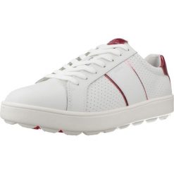 Buty GEOX D SPHERICA ECUB-1 Biały. Białe obuwie trekkingowe damskie Geox, ze skóry, bez zapięcia. Za 284.99 zł.
