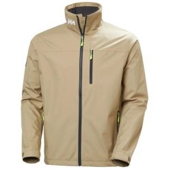 Kurtka Helly Hansen Crew 2.0. Brązowe kurtki męskie Helly Hansen, na lato, m, bez wzorów, z polaru, bez kaptura. Za 651.50 zł.