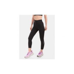 Damska legginsy sportowe Kilpi TENIA-W. Czarne legginsy damskie Kilpi, bez wzorów, z nylonu, do biegania. Za 256.81 zł.