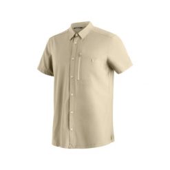 Koszula Maier Sports Magos. Białe koszule męskie Maier Sports, na lato, m, bez wzorów, z materiału, eleganckie, bez kołnierzyka, bez ramiączek. Za 383.50 zł.