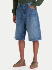 Tommy Jeans Szorty jeansowe Theo DM0DM22992 Niebieski Loose Fit. Niebieskie szorty męskie Tommy Jeans, bez wzorów, z bawełny. Za 329.99 zł.