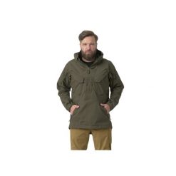 Kurtka męska Helikon-Tex Anorak Pilgrim. Zielone kurtki męskie HELIKON-TEX, m, bez wzorów, sportowe, bez kaptura. Za 482.99 zł.