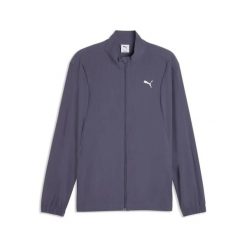 Tkaną kurtka Puma Velocity. Szare kurtki sportowe męskie Puma, s, bez wzorów, z materiału, bez kaptura, do biegania. Za 241.50 zł.