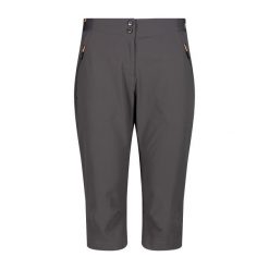 Spodnie damskie turystyczne CMP 3. Szare spodnie materiałowe damskie CMP, na lato, bez wzorów, sportowe. Za 353.95 zł.