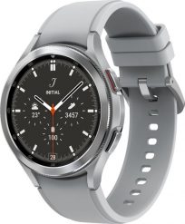 Smartwatch Samsung Galaxy Watch 4 Classic Stainless Steel 46mm Szary (SM-R890NZSAEUE). Szare zegarki smartwatch SAMSUNG, bez wzorów. Za 776.84 zł.