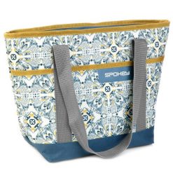 Torba turystyczna termiczna Spokey Acapulco. Niebieskie torby na ramię męskie Spokey, z materiału, na ramię. Za 37.99 zł.