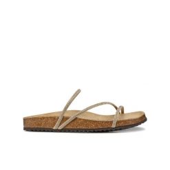 Sandały damskie Geox Brionia R C. Brązowe sandały damskie Converse, bez wzorów, z gumy, bez obcasa, bez zapięcia. Za 348.00 zł.