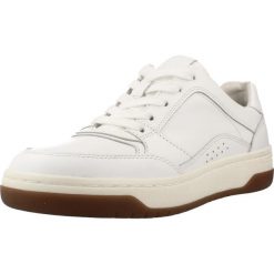 Buty GEOX D SEDRAL COURT Biały. Białe obuwie trekkingowe damskie Geox, ze skóry, bez zapięcia. Za 421.99 zł.