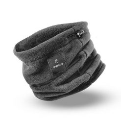 Komin zimowy polarowy PROS model 720. Czarne szaliki męskie Pros, bez wzorów, z materiału. Za 35.99 zł.