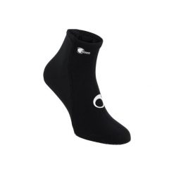 Skarpety nurkowe SCD z neoprenu 2 mm. Czarne skarpety męskie SUBEA, bez wzorów, z materiału. Za 39.99 zł.
