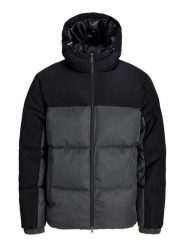 Jack & Jones Kurtka zimowa Oxford 12298693 Czarny Regular Fit. Czarne kurtki męskie Jack & Jones, na zimę, m, bez wzorów, z syntetyku, bez kaptura. Za 379.99 zł.