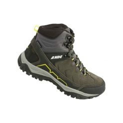 Buty Outdoor Ande Hiker High Wp Dorośli. Brązowe obuwie trekkingowe damskie ANDE, z zamszu, bez zapięcia. Za 394.99 zł.