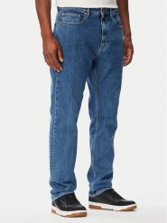 Tommy Jeans Jeansy Ryan DM0DM23386 Granatowy Slim Fit. Niebieskie jeansy męskie Tommy Jeans, z bawełny. Za 409.99 zł.