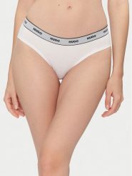 HUGO Komplet 3 par fig klasycznych Triplet Pack Briefs 50545694 Biały. Białe majtki damskie Hugo, z bawełny. Za 149.99 zł.