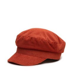 Czapka z daszkiem Acccessories. Brązowe czapki damskie ACCCESSORIES, bez wzorów. Za 22.49 zł.