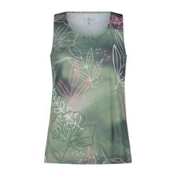 Top damska turystyczne CMP 35N6646. Zielone topy damskie CMP, l, bez wzorów, sportowe, bez kołnierzyka, bez ramiączek. Za 176.50 zł.