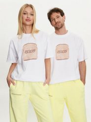 2005 T-Shirt Unisex Kromka Biały Regular Fit. Białe t-shirty damskie 2005, l, bez wzorów, z bawełny, bez kołnierzyka, bez ramiączek. Za 99.99 zł.