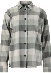 Koszula damska Whistler Riglet. Brązowe koszule damskie Whistler, bez wzorów, z bawełny, klasyczne, bez kołnierzyka, bez ramiączek. Za 167.50 zł.