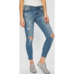 Haily's - Jeansy Dilara. Niebieskie jeansy damskie Haily's, bez wzorów, z bawełny. W wyprzedaży za 69.90 zł.