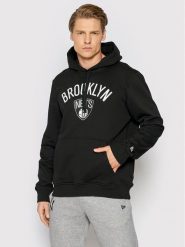 New Era Bluza Team Logo 11530762 Czarny Regular Fit. Czarne bluzy męskie New Era, l, bez wzorów, z bawełny, bez ramiączek, bez kaptura. W wyprzedaży za 219.99 zł.