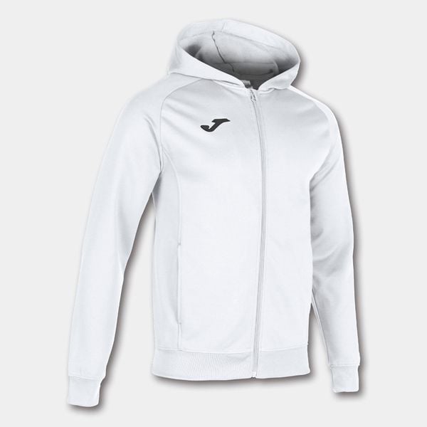 Kurtka z kapturem Joma Menphis. Białe kurtki męskie Joma, l, bez wzorów, z materiału, z kapturem. Za 270.50 zł.