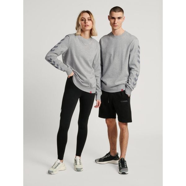 Bluza fitness dla dorosłych Hummel hml LEGACY chevron. Szare bluzy męskie Hummel, s, bez wzorów, sportowe, bez ramiączek, bez kaptura. Za 174.50 zł.