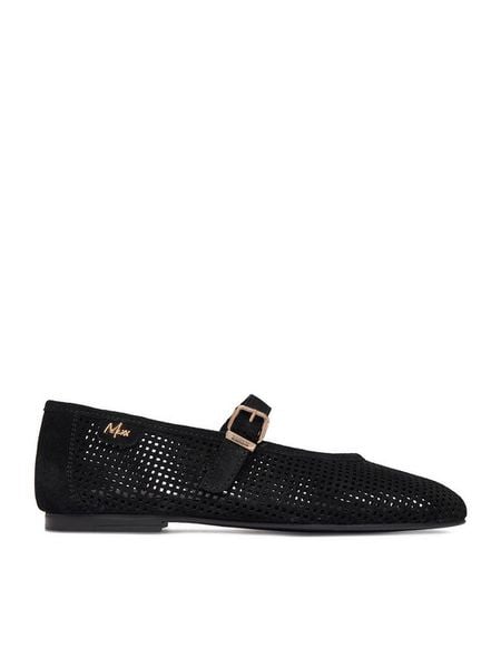 MEXX Baleriny EO-VR-5200-02 Czarny. Czarne balerinki damskie Mexx, bez wzorów, ze skóry, bez obcasa, bez zapięcia. Za 207.99 zł.