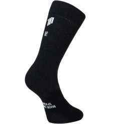 PRO ELITE BLACK - Skarpety rowerowe PRO. Czarne skarpetki damskie SPORCKS, bez wzorów, z nylonu. Za 154.00 zł.