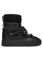 Tommy Hilfiger Śniegowce Snow Boot Water Repellent FW0FW09260 Czarny. Czarne śniegowce damskie Tommy Hilfiger, z materiału, bez zapięcia. Za 649.99 zł.