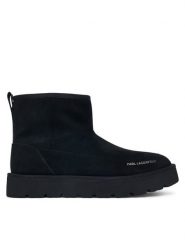 KARL LAGERFELD Śniegowce Thermo KL28542 Czarny. Czarne buty zimowe męskie KARL LAGERFELD, bez wzorów, ze skóry, bez obcasa, bez zapięcia. Za 964.99 zł.