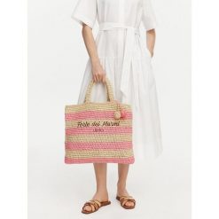 Torebka Liu Jo. Czerwone shopperki damskie Liu Jo, bez wzorów, bez dodatków. Za 389.99 zł.