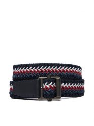 Tommy Hilfiger Pasek Roller Buckle Webbing 3.5 Belt AM0AM14187 Granatowy. Niebieskie paski męskie Tommy Hilfiger, z materiału. Za 209.99 zł.