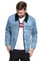 LEVI’S FRESH LEAVES JUSTIN TIMBERLAKE MĘSKA KURTKA JEANSOWA JEANS DŻINSOWA 163650098. Niebieskie kurtki męskie Levi's®, na zimę, l, bez wzorów, z jeansu, bez kaptura. W wyprzedaży za 199.99 zł.
