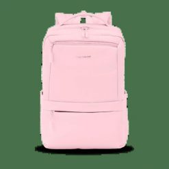 Plecak Kabinowy Wings Bagaż Z Kieszenią Na Laptop I Systemem Pleców Pink. Czerwone plecaki męskie Wings, bez wzorów, z materiału. Za 149.90 zł.