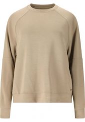 Bluza damska Athlecia Jacey. Brązowe bluzy damskie Endurance, bez wzorów, z materiału, eleganckie, bez ramiączek, bez kaptura. Za 234.00 zł.