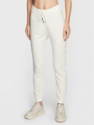 Liu Jo Sport Spodnie dzianinowe TF2106 MA63M Écru Regular Fit. Spodnie materiałowe damskie Liu Jo Sport, bez wzorów, z dzianiny, sportowe. Za 739.99 zł.