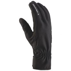 Rękawiczki multifunkcyjne męskie Viking Tromso softshell. Czarne rękawiczki męskie Viking, bez wzorów, z softshellu. Za 79.90 zł.