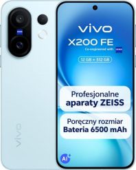 Smartfon Vivo X200 FE 5G 12/512GB Niebieski (5670272). Niebieskie smartfony VIVO. Za 2,870.00 zł.