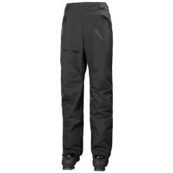 Spodnie narciarskie cargo Helly Hansen sogn. Czarne spodnie sportowe męskie Helly Hansen, m, bez wzorów, narciarskie. Za 804.15 zł.