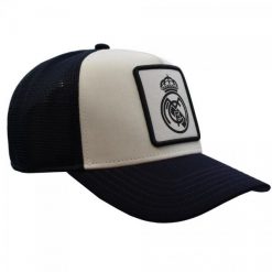 Real Madryt czapka z daszkiem Junior Cap wielokolorowa. Niebieskie czapki damskie REAL MADRID, bez wzorów, z bawełny. Za 110.02 zł.