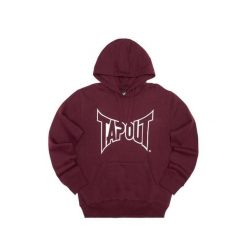 Bluza z kapturem Tapout Lifestyle Basic Hoodie. Czerwone bluzy męskie TAPOUT, m, bez wzorów, z kapturem. Za 235.00 zł.