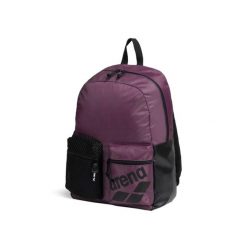 Plecak Sportowy Arena One Go Backpack 30L. Fioletowe plecaki męskie ARENA, bez wzorów, z materiału, sportowe. Za 179.00 zł.