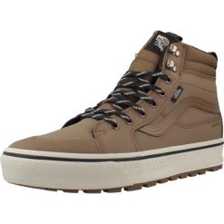 Buty VANS MTE SK8-HI WATERPROOF Brązowy. Brązowe buty zimowe męskie Vans, bez wzorów, ze skóry, bez obcasa, bez zapięcia. Za 637.99 zł.
