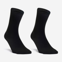 Skarpetki fitness Domyos wysokie 2 pary. Skarpetki damskie DOMYOS, bez wzorów, z dzianiny. Za 39.99 zł.