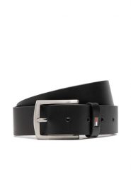 Tommy Hilfiger Pasek Męski New Denton 3.5 Belt AM0AM08360 Czarny. Czarne paski męskie Tommy Hilfiger, ze skóry. Za 129.99 zł.